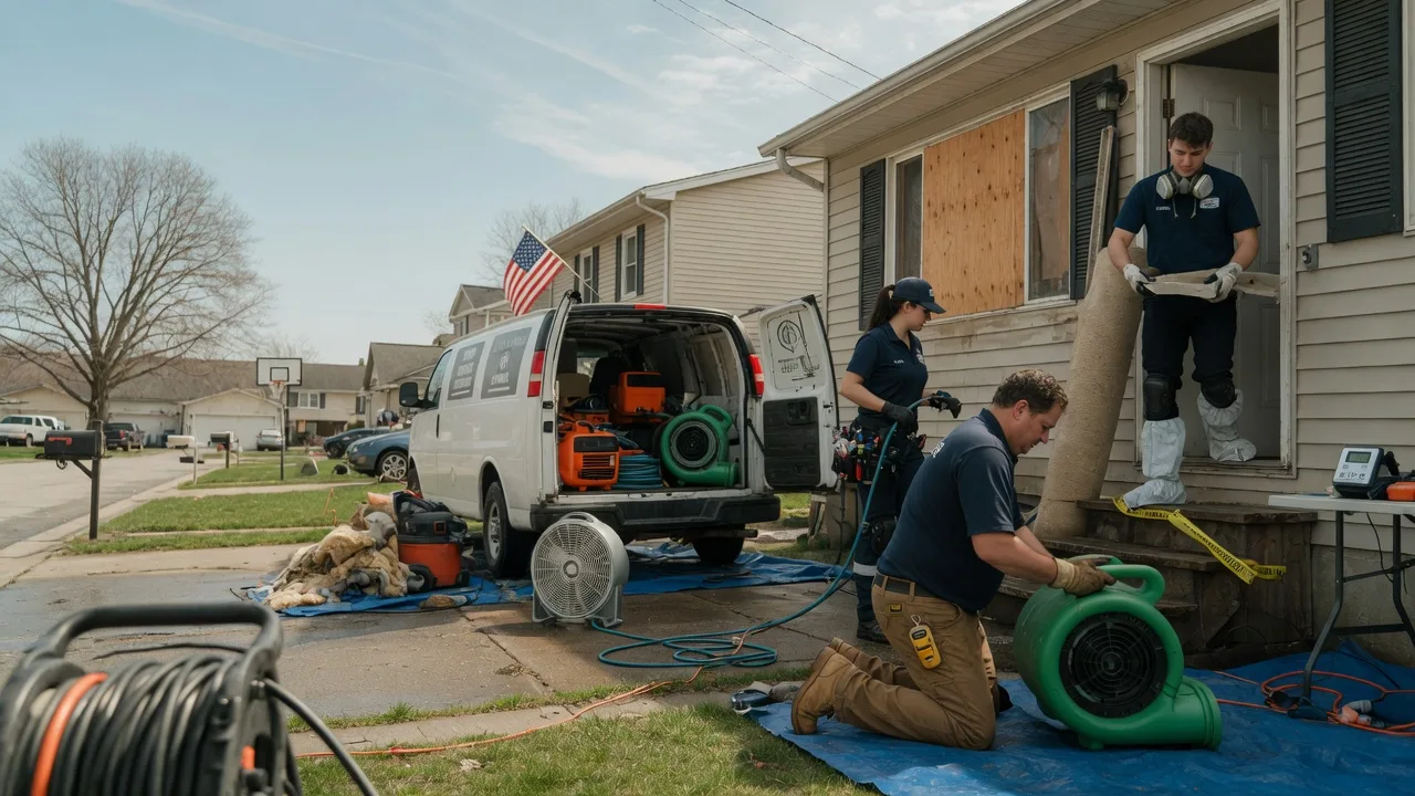 Water Damage Restoration in Darrouzett, TX near me